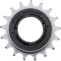 Roue Libre Shimano DX BMX Single Speed - Pignon Acier Chromé - 16 1/2 X 3/32