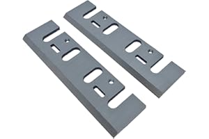 WADKIN BURSGREEN Paire de lames de rabot HSS de 110 mm pour Skil, Hitachi, Ryobi, Makita, Black & Decker, Wolf, Kango (acier rapide (HSS))
