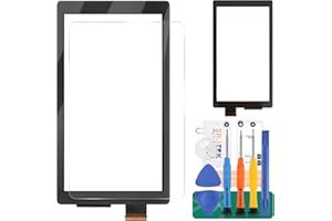 SRJTEK Per Nintendo Switch Touch Screen Sostituzione HAC-001 Sensore Digitalizzatore V1 Touch Digitizer Pannello Vetro Parti di Riparazione Kit (HAC-001 V1 Touch Screen)