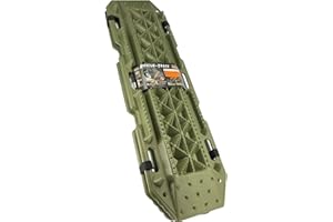 SUMEX Planchas de Desatasco Rescate para Arena Barro Nieve 4x4 Todoterreno 2 Unidades Military Green