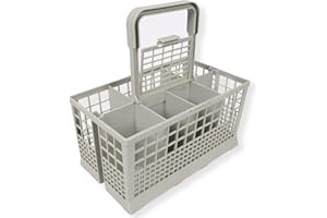 LICHIFIT Cesta universal para cubiertos de lavavajillas para Bosch Siemens BEKO AEG Candy Kenmore Whirlpool Maytag