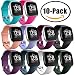 Produktbild Fitbit Versa Gurt-Sport, der Fitbit Versa Smart Watch Fitness Wasser Widerstand Silikon Armbänder Träger für Männer Frauen groß klein Multi Farbe