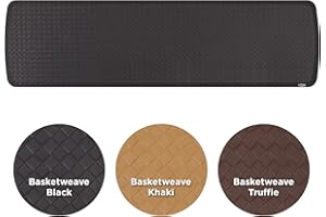 GelPro Elite Premier - Tappetino antiscivolo in gel e schiuma, 50,8 x 182,9 cm, colore: Nero