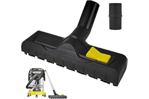 AROMATICAEROPE Cepillo Aspiradora para Kärcher WD3, WD4, WD5, WD6, Fabricadas en Plástico, Accesorios para Aspiradoras, Aptas para Uso Doméstico, en Hoteles y Oficinas (26 × 6.6 × 4.5 cm)
