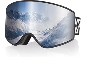 EXP VISION Occhiali da sci Anti Fog Genitore-Bambino di occhiali da neve Protezione UV OTG Occhiali da snowboard per giovani, ragazzi, ragazze, uomini, donne