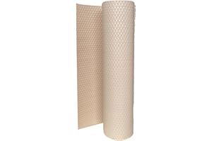 workingHOUSE Malla de Aislamiento de Poliratán 90 cm de Altura - para Balcones Ideal para Terrazas, Barandillas y Balcones - Resistente a la Intemperie y fácil de Instalar (Beige)