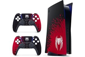 [pour PS5 Disc Edition] – Skin de Super-héros NOWSKINS pour Playstation 5, Autocollants en Vinyle de qualité supérieure pour Console et Manette PS5 Disc Edition