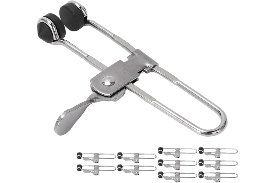 10Pcs Lever Action Grid Clamps, Ceiling Installation Tile Holding Devices Tile Mounting Clips