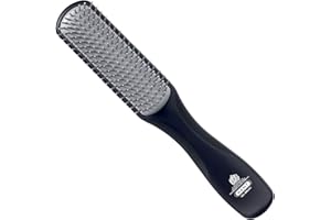 Kent for Men Narrow KFM3 Hairbrush, 9-Row Gel Styler for Daily Grooming, Designed for Men Using Styling Products
