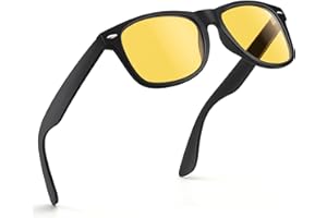 wearPro nachtsichtbrille,nachtfahrbrille,nachtbrille zum autofahren,nachtsichtbrille für autofahrer,Polarisiert Sonnenbrille Herren und Damen UV400,nachtfahrbrille für brillenträger,nacht brille auto