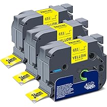 XemaX 6x Ruban de Remplacement pour Ruban Brother P-Touch TZe-231 12mm XemaX 6x Ruban de Remplacement pour Ruban Brother P-Touch TZe-231 12mm