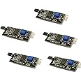 Robocraze I2C Lcd Display Iic I2C Serial Interface Board Module Lcd 1602 Address Changeable (Pack of 5)