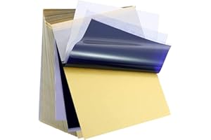 Unihuby Fogli per Tattoo Stencil, 20pcs Transfer Paper Carta Termica