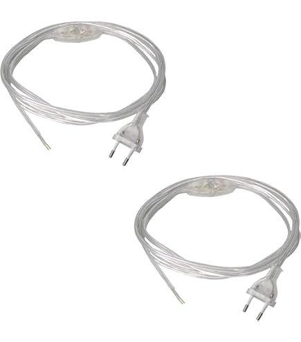 Filo Per Lampada Con Interruttore Electraline - 1,5 M, Oro Antico, 10A 230V - Foto 10