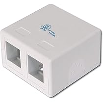 Alloggiamento Keystone Vuoto Goobay 79366 - Porta 2 Posti Per Reti Cablate, Con Campo Etichetta - Foto 8