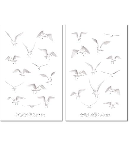 Waldtiere Sticker Set – Handgefertigte Aufkleber Für Journal, Planer & Deko
