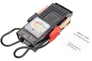 KATSU Tools 452107 6V &12V 100Amp Car Battery Load Drop and Charging System Tester, Chrome