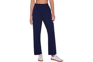 Demegimi Pantalón Chándal Mujer Pantalones Deportivos con Cintura Elástica y Ajustable de Tiro Alto para Gimnasio Algodón Pantalones Deportivos Mujer con Bolsillos Laterales
