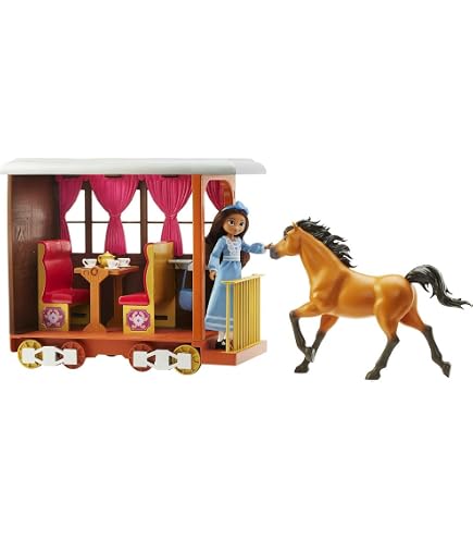 Bambola Pru Con Cavallo Chica Linda – Set Gioco Con Accessori, 20 Cm, Ispirato A DreamWorks Spirit - 2