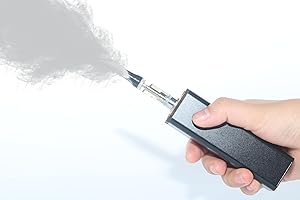 STAGESFOGGER Macchina del fumo portatile, macchina per nebbia per esterni a batteria con telecomando senza fili per DJ Party Disco Wedding Halloween, Regalo (nero sottile)