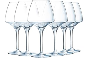 CHEF & SOMMELIER Chef&Sommelier - Collection Open Up - 6 Verres à pied Pro Tasting 32 cl - Modernes et Elégants - Fabriqués en France