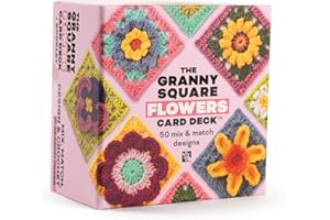 The Granny Square Flowers Card Deck™: 50 Mix and Match Designs (The Granny Square Card Deck™ Collection)