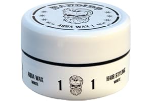 Bandido Aqua 1 Cera Blanco Brillante 150ml | Cera para el cabello hombres | Cera para el cabello Aqua de fijación fuerte | Gel para el cabello
