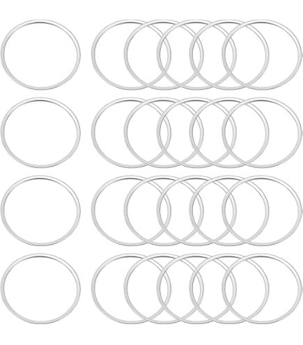 QUARKZMAN 100pz Anelli di Salto Aperti, 12mm Connettori O-Ring Intrecciati per la Creazione di Gioielli, Collane, Bracciali Artigianali Fai-Da-Te, Argento