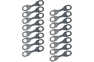 HYRYC Strip Fuses Blade Fuse Strip Pack of 16 Car Fuse 30A-200A Maximum Voltage up to 32 V for Car Caravan (40A)