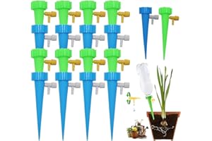 GNHG Kit Per Irrigazione a Goccia Regolabile,Annaffiatoio Automatico,20 Pezzi Irrigazione Automatica Delle Piante,Sistema Di Regolabile,Per Dispositivo Vasi Da Interno Ed Esterno