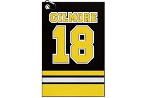 GENERIC Happy Gilmore Golf Towel with Bag Clip Adam Sandler Golf Film Golfing Accessories Gift (N0 18 Gilmore)