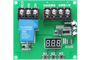 MARANON Erkennungsmodul, YYI-4 7-30V 0-30A DC-Stromerkennungssensormodul Überstromschutzrelaismodul