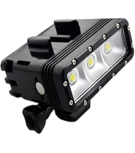 Sea frogs 40 m krachtige 48 leds waterdichte duiklamp, compatibel met Hero 12/11/10/9 (SL-104-GO KIT
