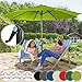 Produktbild Miadomodo Sonnenschirm Terrasse Ø 3,5 m in grün Zitrone