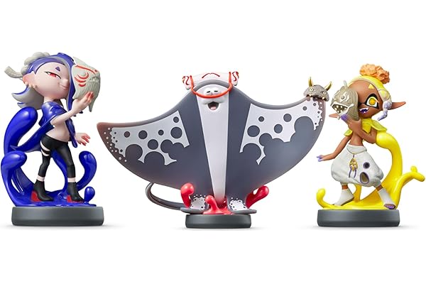 Nintendo Mako, Muri & Mantaro Amiibo Personnage de Jeu interactif