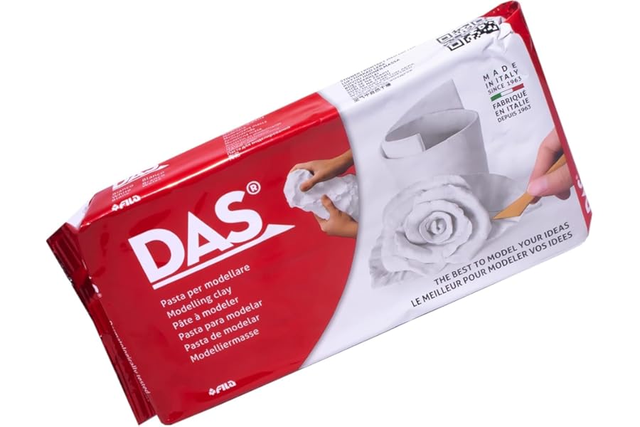 DAS White 1 kg Air Drying Modelling Clay