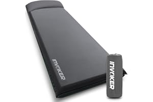 TATUNER Materassino autogonfiante in memory foam da campeggio – Pad con cuscino integrato, 2,7 pollici, materasso ad aria ultra spesso, gonfiabile, durevole, veloce da gonfiare in 25 secondi.