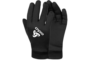 Odlo Unisex Stretchfleece Liner Eco Gloves Vêtements De Course Gants De Running Black - Noir