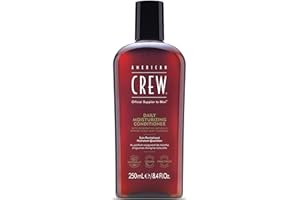 American Crew Odżywka dla mężczyzn, codzienna odżywka nawilżająca, naturalnie pozyskiwana, wegańska formuła, cytrusowa mięta, 8,45 ml Oz