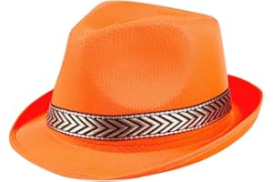 Boland - Chapeau Funky Unisexe Adulte Couleur Unie Disco Fête à thème Carnaval Fête Déguisée