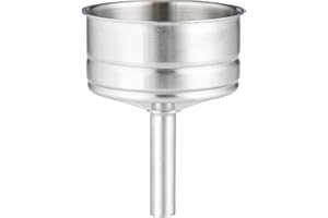 Easyworkz Embudo de filtro de acero inoxidable para café, repuesto para cafetera espresso, tamaño para 6 tazas