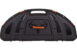 FLAMBEAU Safe Shot Bow Case, Portable Bow Storage, Black