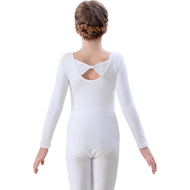 Ranrann Tutu Robe Danse Classique Enfant Fille 2-14 Ans - Justaucorps Gymnastique Ballet Yoga