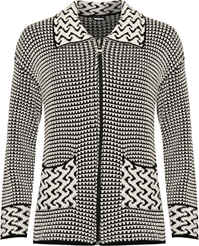 women's cardigan with zip pockets