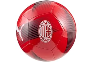 AC MILAN A.C. Milan - Pallone ESS, Pallone da Calcio per Partite e Allenamento, Prodotto Ufficiale, Taglia 5, Rosso