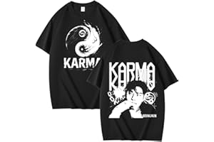 MAISLEY Stray Kids T-Shirt StrayKids Coton Chemisier Unisexe Skzoo SKZ Karma Tshirt Bang Chan Chanbin Lee Know Hyunjin Han Felix Seungmin I.N Fans Top à Manches Courtes Looser à col Rond