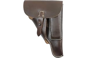 Epic Militaria Réplica WW2 Alemán Funda Soft Walther P38 Funda - Marrón