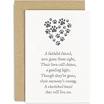 Old English Co. Sorry For Your Loss Pet Card - Bahrain