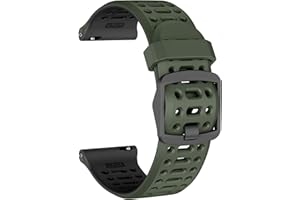 MYSNBKN Bracelet montre pour Coros Pace 3/ Apex 46mm/ Apex 2Pro/ Apex Pro, 22mm Replacement Strap Soft Silicone