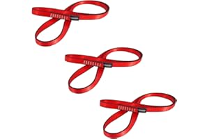 NewDoar Escalade Sling 16mm Nylon Sling Runners ČSN EN566:2017&UIAA 104 Certifié 22KN 4840LB Escalade Cordon Utilitaire,Création d'un système d'ancres,Équipement de Rappel,Le Travail dans Les Arbres